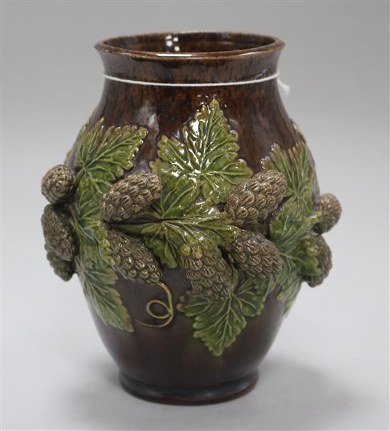 A Rye pottery vase